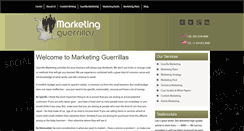 Desktop Screenshot of marketingguerrillas.com