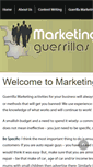 Mobile Screenshot of marketingguerrillas.com
